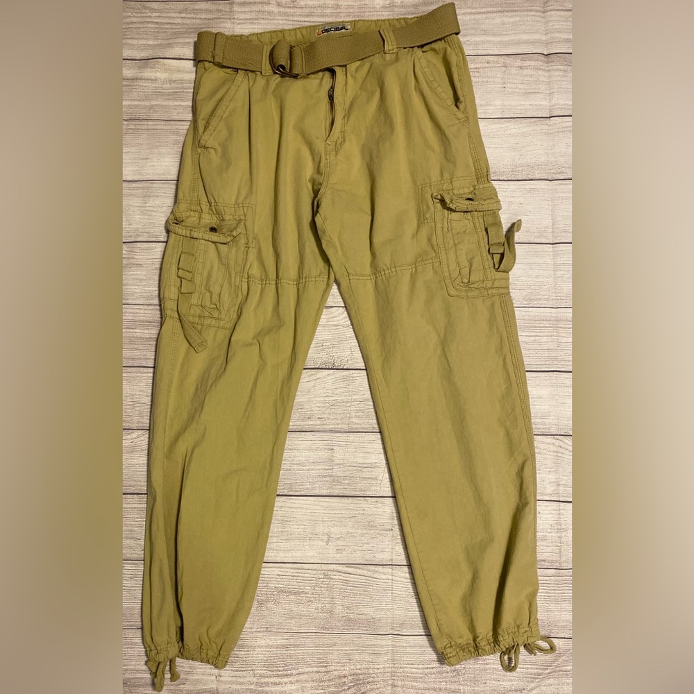 Men's Tan Cargo Pants